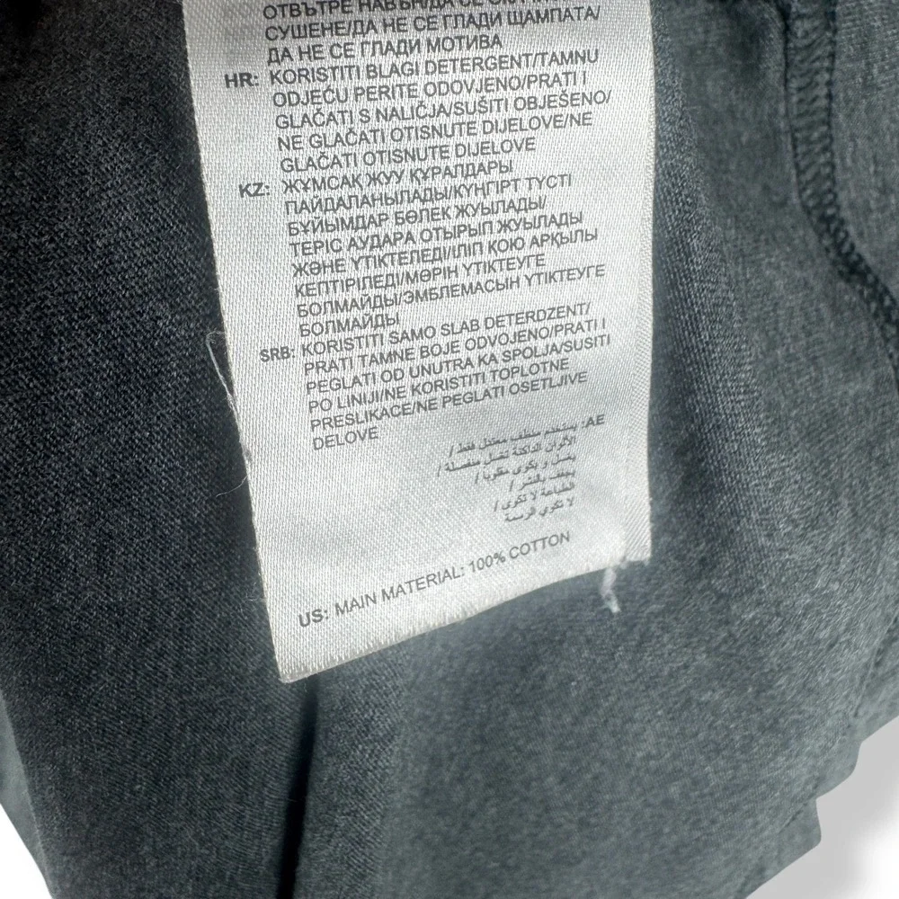 Adidas Big Self All Heart T Shirt Dark Gray Mens Size‎ Large Skater Streetwear